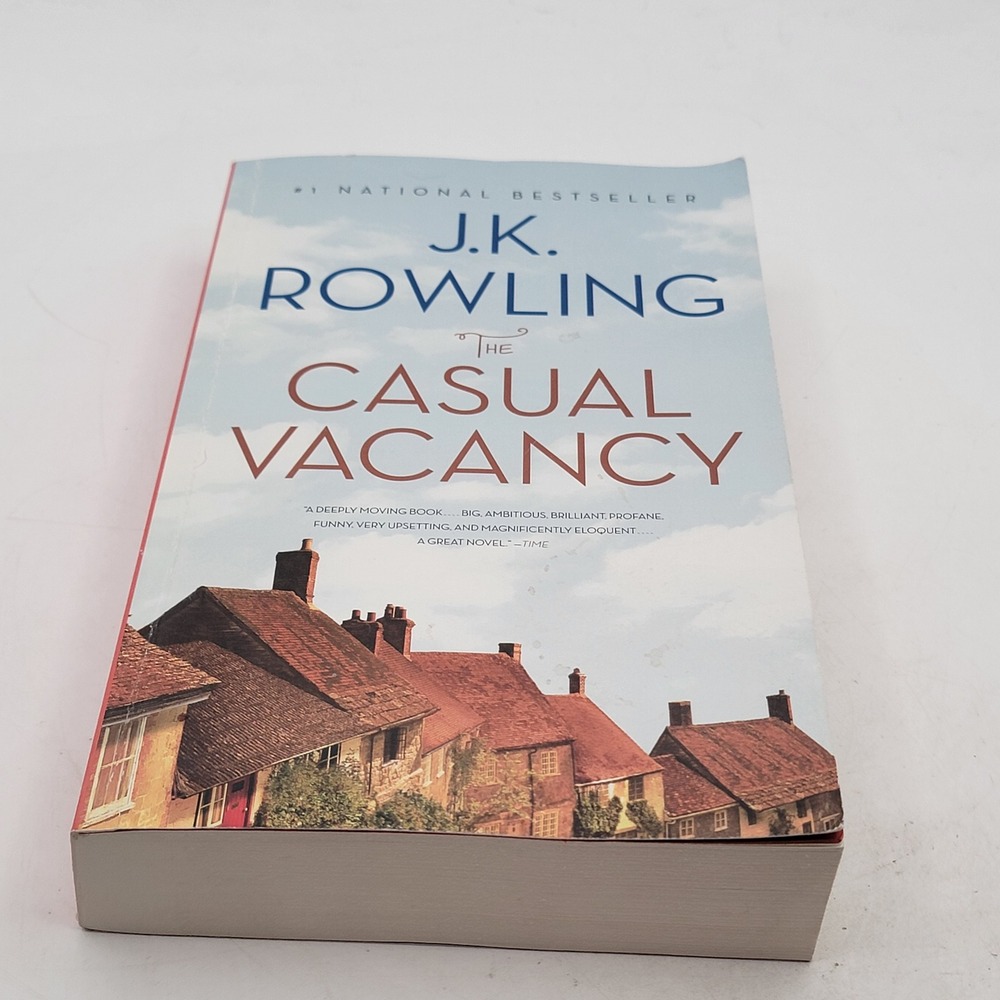 J.K. Rowling The Casual Vacancy Paperback 1st Edition 1st Printing Good